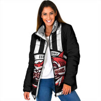 Central Trinidad and Tobago Football Custom Padded Jacket Come On Sharks Est 2012 - Wonder Print Shop