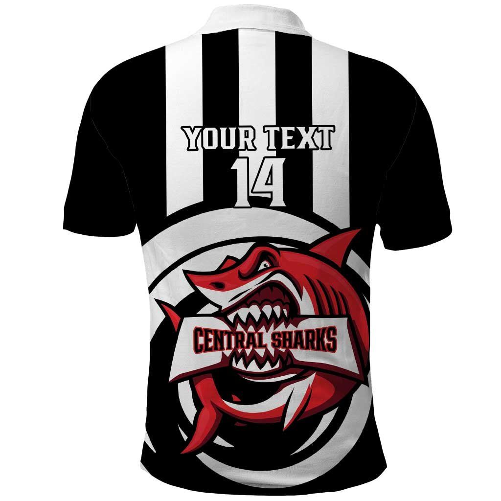 Central Trinidad and Tobago Football Custom Polo Shirt Come On Sharks Est 2012 - Wonder Print Shop