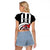 Central Trinidad and Tobago Football Custom Raglan Cropped T Shirt Come On Sharks Est 2012 - Wonder Print Shop