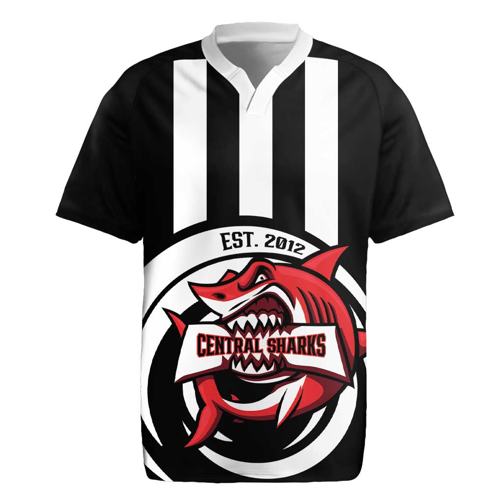 Central Trinidad and Tobago Football Custom Rugby Jersey Come On Sharks Est 2012 - Wonder Print Shop