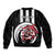 Central Trinidad and Tobago Football Custom Sleeve Zip Bomber Jacket Come On Sharks Est 2012 - Wonder Print Shop