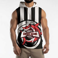 Central Trinidad and Tobago Football Custom Sleeveless Hoodie Come On Sharks Est 2012 - Wonder Print Shop