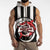 Central Trinidad and Tobago Football Custom Sleeveless Zip Hoodie Come On Sharks Est 2012 - Wonder Print Shop