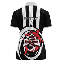 Central Trinidad and Tobago Football Custom Women Polo Shirt Come On Sharks Est 2012 - Wonder Print Shop