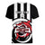 Central Trinidad and Tobago Football Custom Women V-Neck T-Shirt Come On Sharks Est 2012 - Wonder Print Shop