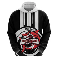 Central Trinidad and Tobago Football Custom Zip Hoodie Come On Sharks Est 2012 - Wonder Print Shop