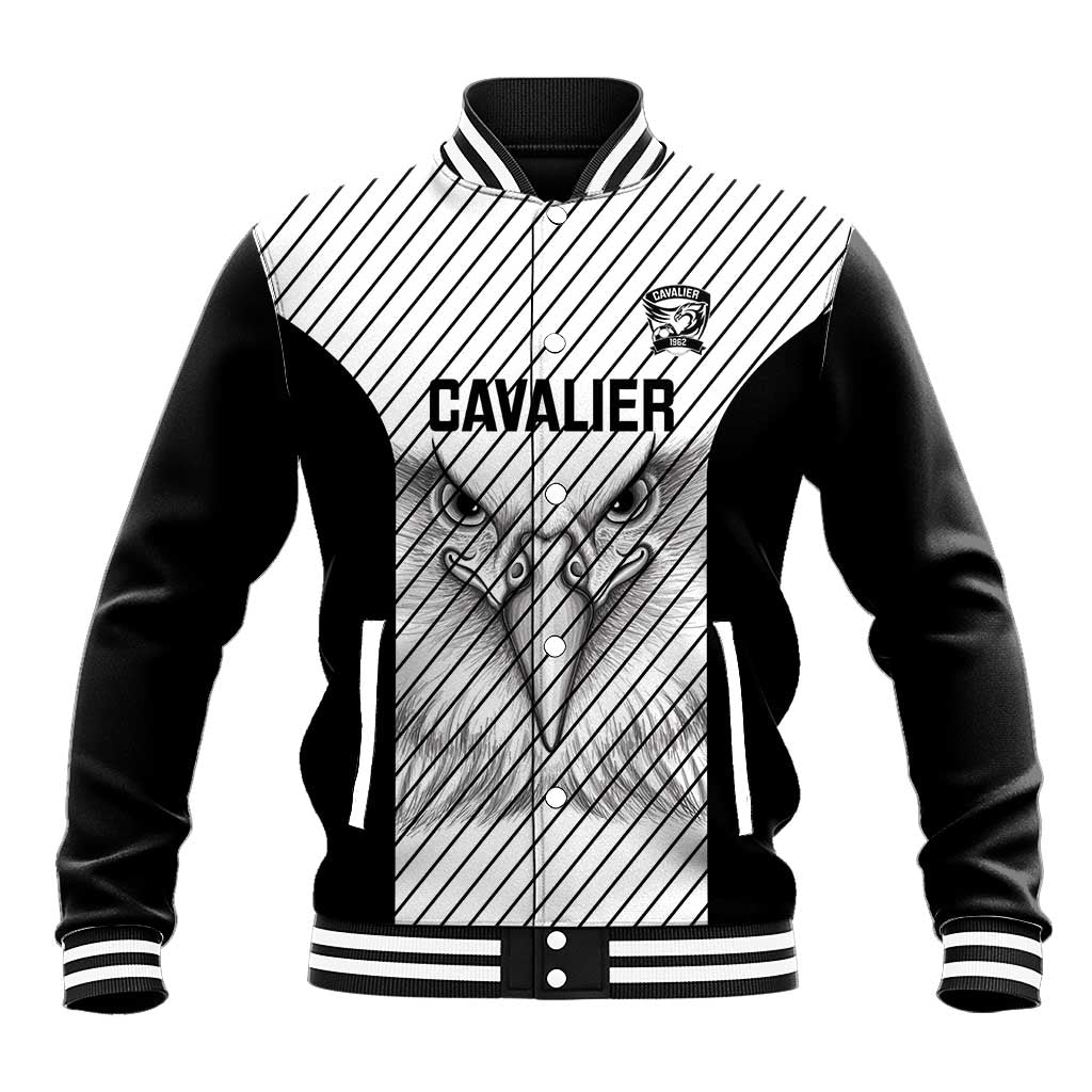 Cavalier Jamaica Football Custom Baseball Jacket Come On Eagles - Wonder Print Shop