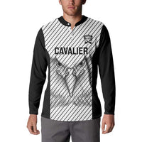 Cavalier Jamaica Football Custom Button Sweatshirt Come On Eagles - Wonder Print Shop