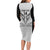 Cavalier Jamaica Football Custom Family Matching Long Sleeve Bodycon Dress and Hawaiian Shirt Come On Eagles - Wonder Print Shop