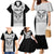 Cavalier Jamaica Football Custom Family Matching Mermaid Dress and Hawaiian Shirt Come On Eagles - Wonder Print Shop