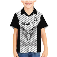 Cavalier Jamaica Football Custom Family Matching Mermaid Dress and Hawaiian Shirt Come On Eagles - Wonder Print Shop