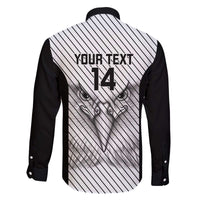 Cavalier Jamaica Football Custom Family Matching Off The Shoulder Long Sleeve Dress and Hawaiian Shirt Come On Eagles - Wonder Print Shop