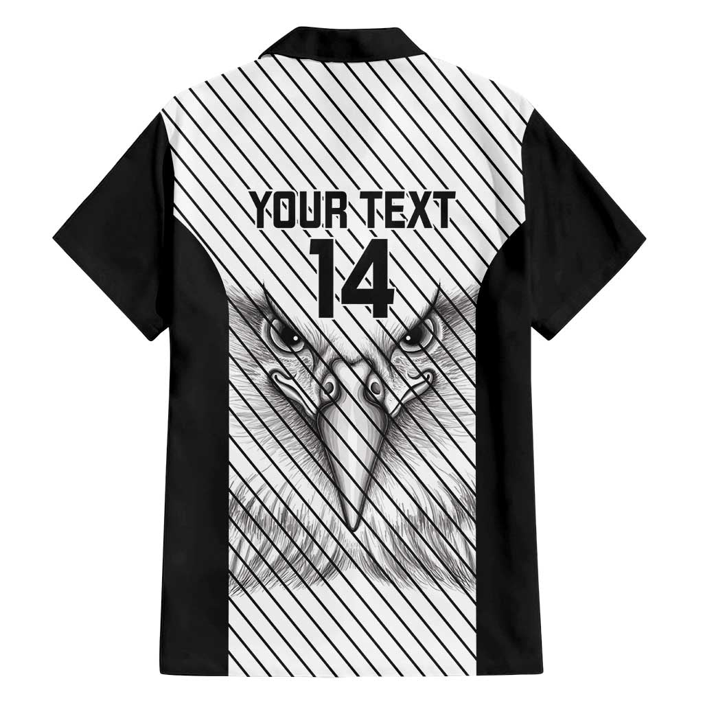 Cavalier Jamaica Football Custom Family Matching Off Shoulder Maxi Dress and Hawaiian Shirt Come On Eagles - Wonder Print Shop