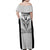 Cavalier Jamaica Football Custom Family Matching Off Shoulder Maxi Dress and Hawaiian Shirt Come On Eagles - Wonder Print Shop