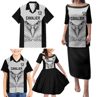 Cavalier Jamaica Football Custom Family Matching Puletasi and Hawaiian Shirt Come On Eagles - Wonder Print Shop