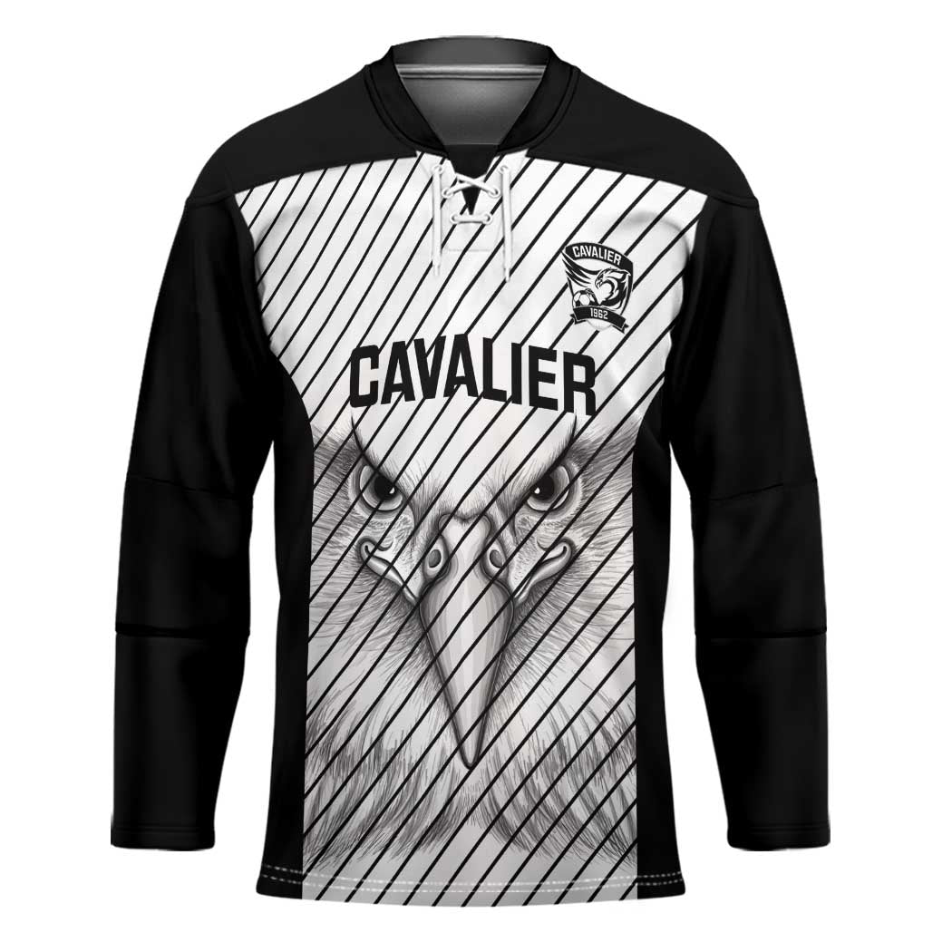 Cavalier Jamaica Football Custom Hockey Jersey Come On Eagles - Wonder Print Shop