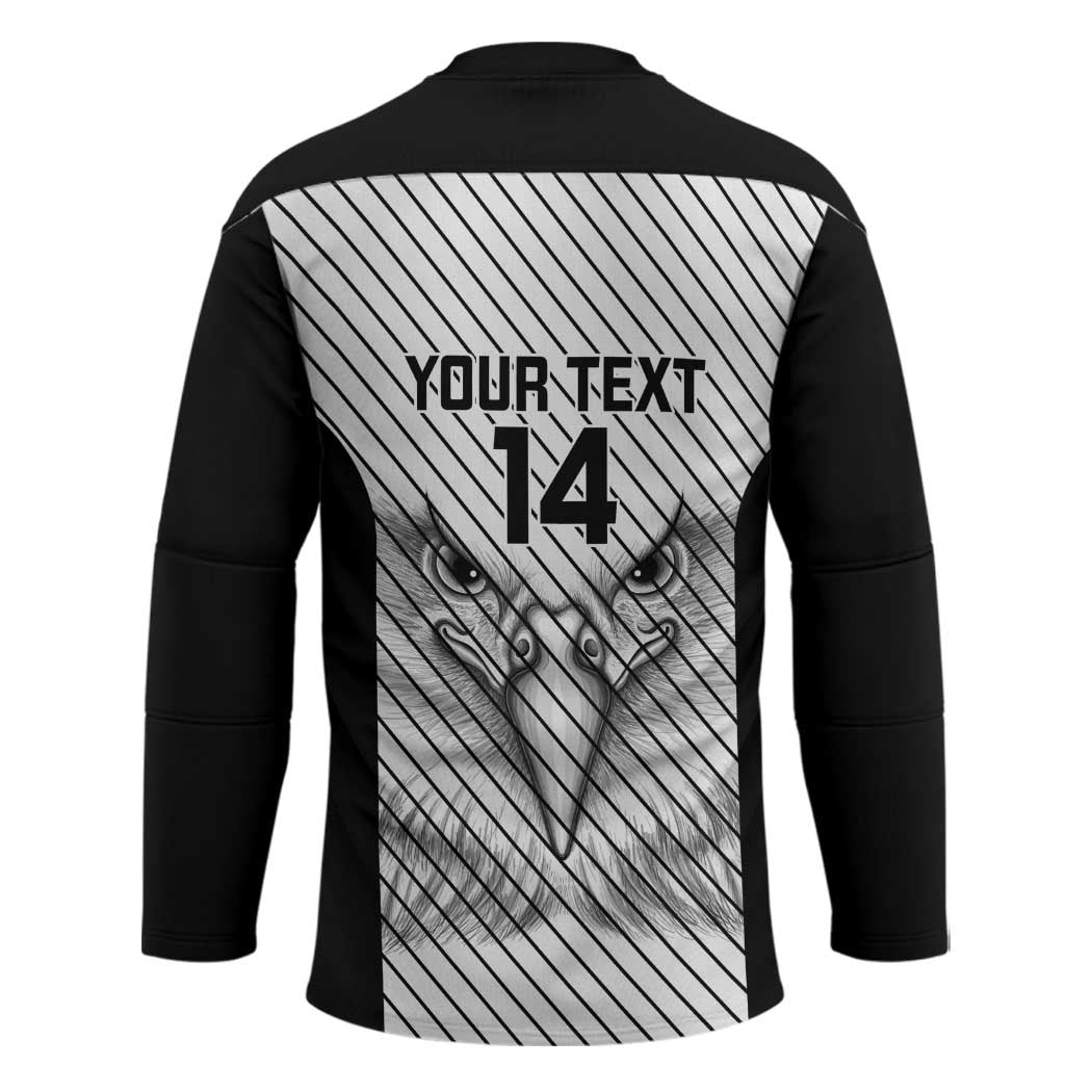 Cavalier Jamaica Football Custom Hockey Jersey Come On Eagles - Wonder Print Shop