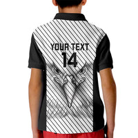 Cavalier Jamaica Football Custom Kid Polo Shirt Come On Eagles - Wonder Print Shop