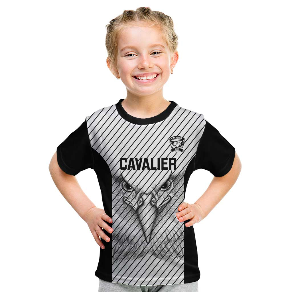 Cavalier Jamaica Football Custom Kid T Shirt Come On Eagles - Wonder Print Shop