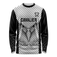 Cavalier Jamaica Football Custom Long Sleeve Shirt Come On Eagles - Wonder Print Shop