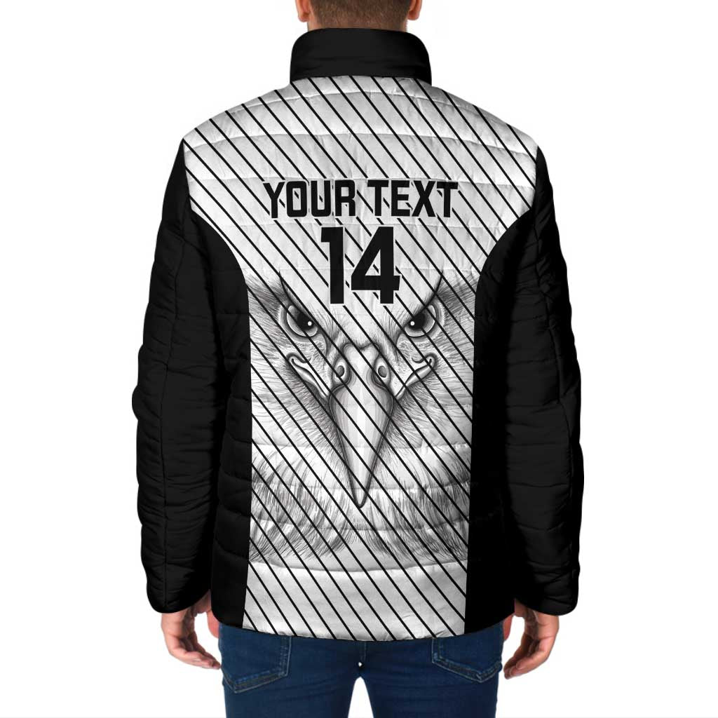 Cavalier Jamaica Football Custom Padded Jacket Come On Eagles - Wonder Print Shop