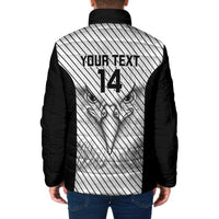 Cavalier Jamaica Football Custom Padded Jacket Come On Eagles - Wonder Print Shop
