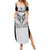 Cavalier Jamaica Football Custom Summer Maxi Dress Come On Eagles - Wonder Print Shop