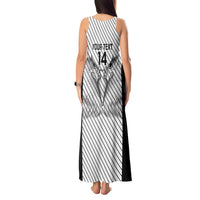 Cavalier Jamaica Football Custom Tank Maxi Dress Come On Eagles - Wonder Print Shop