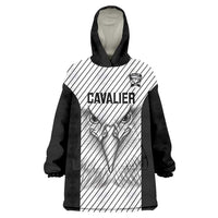Cavalier Jamaica Football Custom Wearable Blanket Hoodie Come On Eagles - Wonder Print Shop