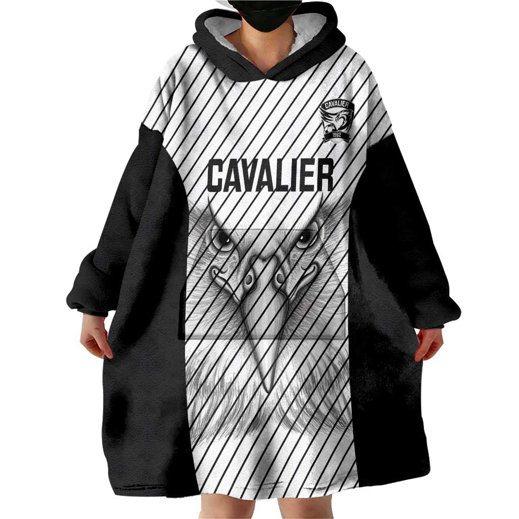 Cavalier Jamaica Football Custom Wearable Blanket Hoodie Come On Eagles - Wonder Print Shop