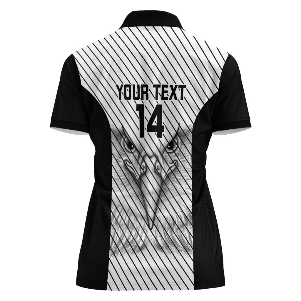 Cavalier Jamaica Football Custom Women Polo Shirt Come On Eagles - Wonder Print Shop