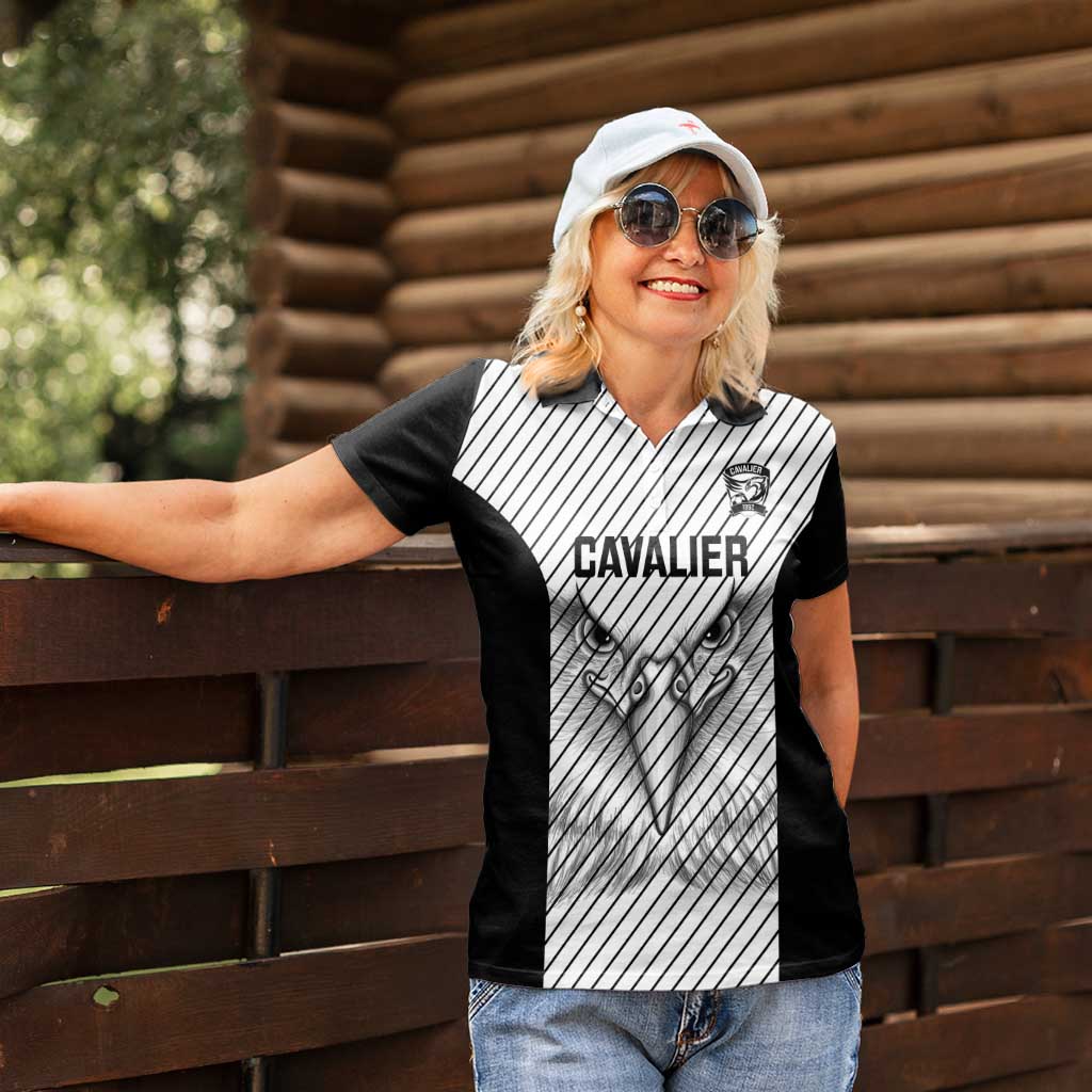 Cavalier Jamaica Football Custom Women Polo Shirt Come On Eagles - Wonder Print Shop