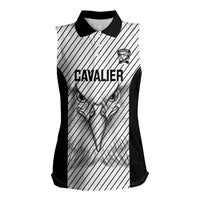 Cavalier Jamaica Football Custom Women Sleeveless Polo Shirt Come On Eagles - Wonder Print Shop