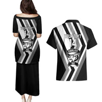 Cavalier Jamaica Football Custom Couples Matching Puletasi and Hawaiian Shirt Est 1962 Go Champions - Wonder Print Shop