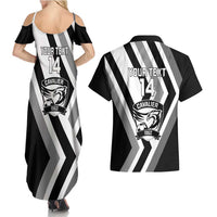 Cavalier Jamaica Football Custom Couples Matching Summer Maxi Dress and Hawaiian Shirt Est 1962 Go Champions - Wonder Print Shop