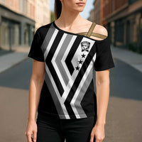 Cavalier Jamaica Football Custom Cross Shoulder Shirt Est 1962 Go Champions - Wonder Print Shop