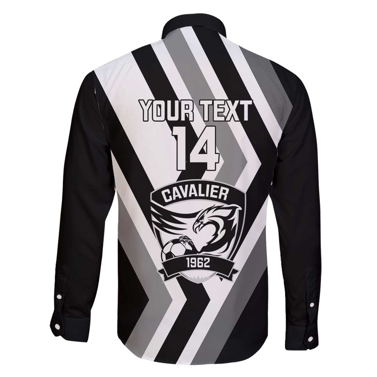 Cavalier Jamaica Football Custom Family Matching Off The Shoulder Long Sleeve Dress and Hawaiian Shirt Est 1962 Go Champions - Wonder Print Shop