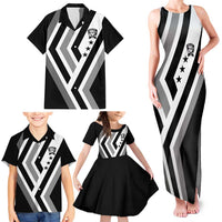 Cavalier Jamaica Football Custom Family Matching Tank Maxi Dress and Hawaiian Shirt Est 1962 Go Champions - Wonder Print Shop