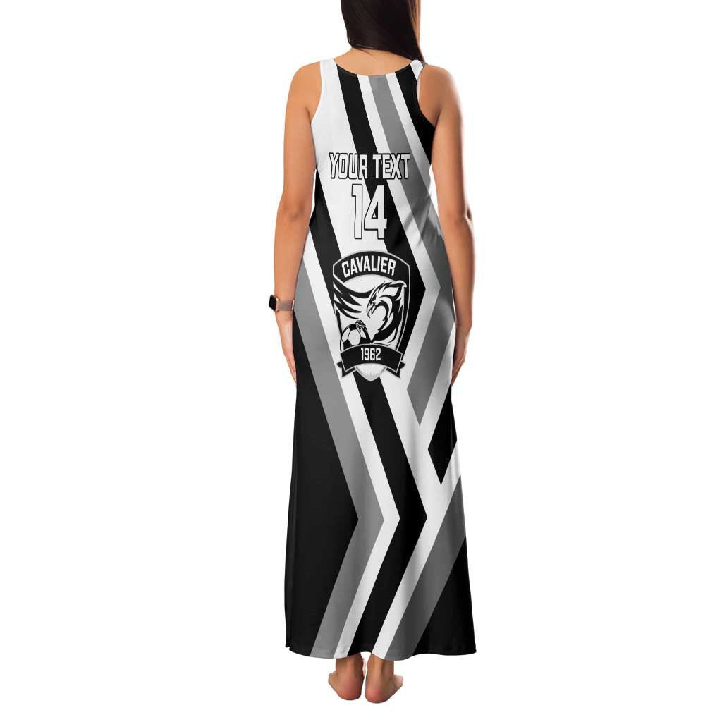 Cavalier Jamaica Football Custom Family Matching Tank Maxi Dress and Hawaiian Shirt Est 1962 Go Champions - Wonder Print Shop