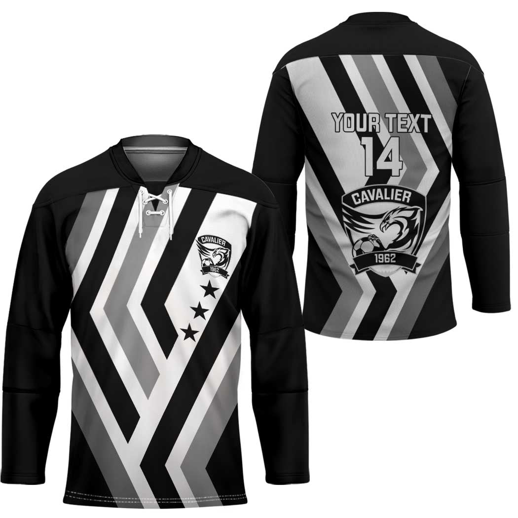 Cavalier Jamaica Football Custom Hockey Jersey Est 1962 Go Champions - Wonder Print Shop