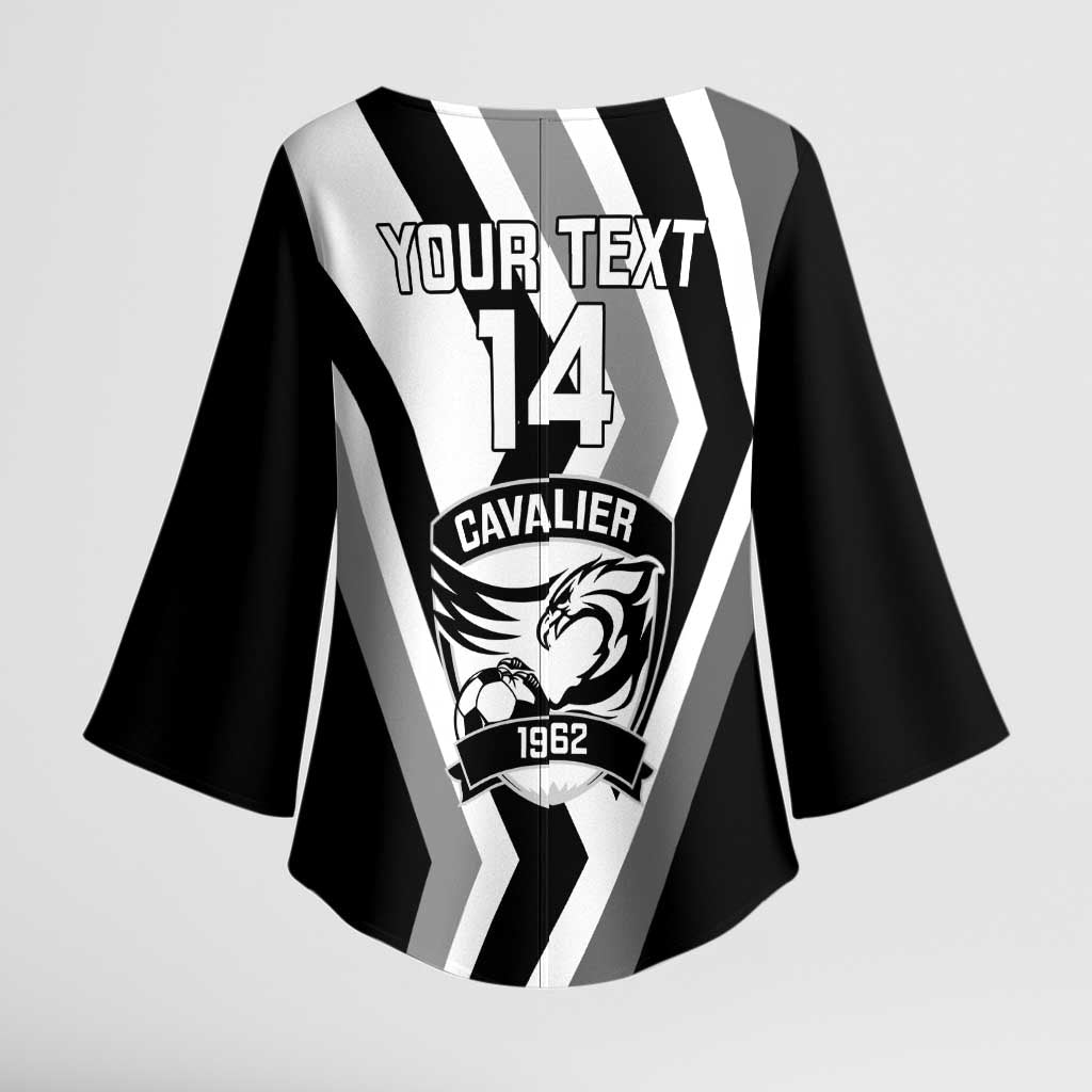 Cavalier Jamaica Football Custom Kimono Sleeve Blouse Est 1962 Go Champions - Wonder Print Shop