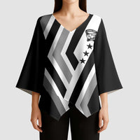 Cavalier Jamaica Football Custom Kimono Sleeve Blouse Est 1962 Go Champions - Wonder Print Shop