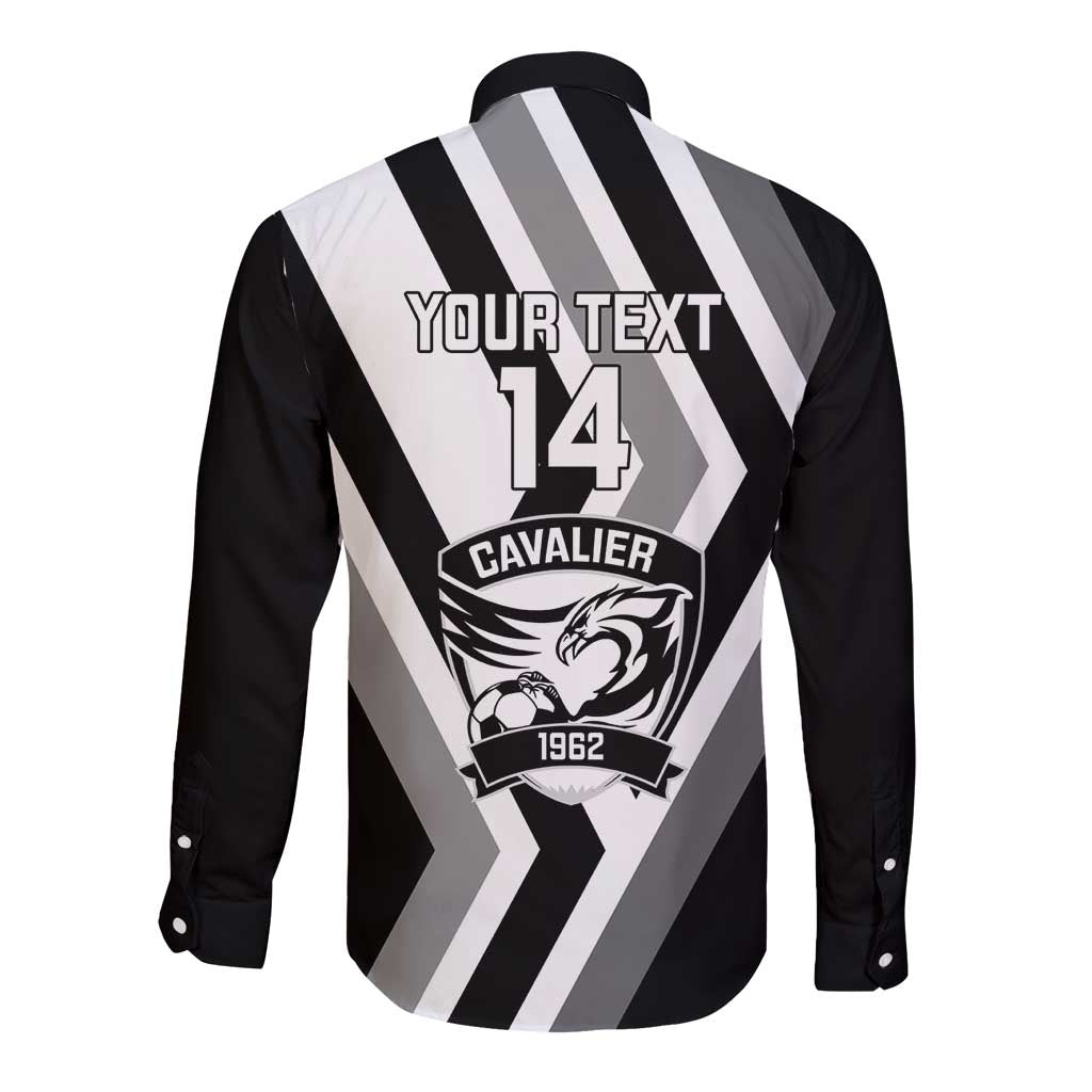 Cavalier Jamaica Football Custom Long Sleeve Button Shirt Est 1962 Go Champions - Wonder Print Shop