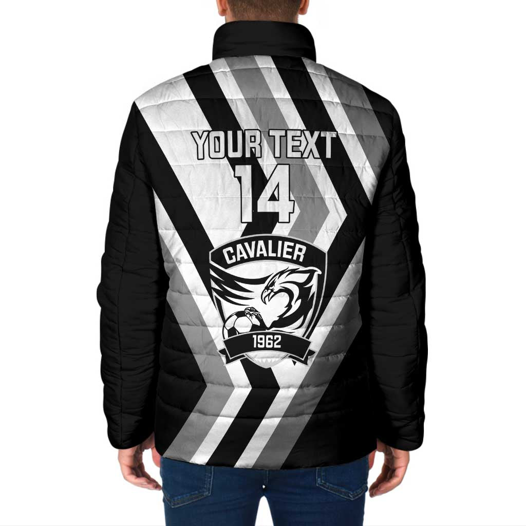 Cavalier Jamaica Football Custom Padded Jacket Est 1962 Go Champions - Wonder Print Shop