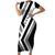 Cavalier Jamaica Football Custom Short Sleeve Bodycon Dress Est 1962 Go Champions - Wonder Print Shop