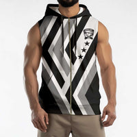 Cavalier Jamaica Football Custom Sleeveless Zip Hoodie Est 1962 Go Champions - Wonder Print Shop