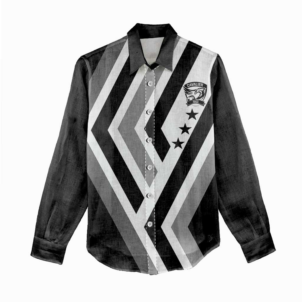 Cavalier Jamaica Football Custom Women Casual Shirt Est 1962 Go Champions - Wonder Print Shop