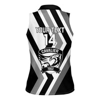 Cavalier Jamaica Football Custom Women Sleeveless Polo Shirt Est 1962 Go Champions - Wonder Print Shop