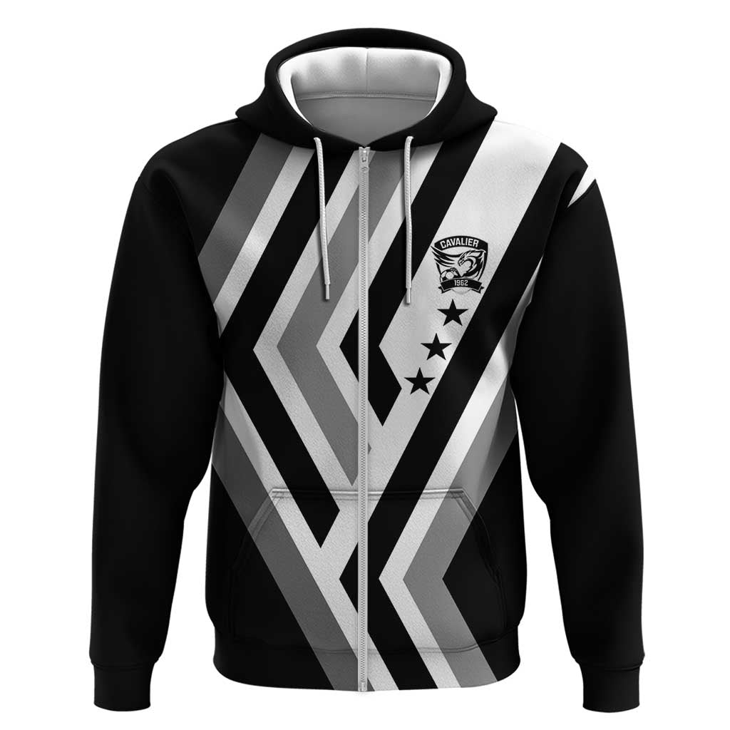 Cavalier Jamaica Football Custom Zip Hoodie Est 1962 Go Champions - Wonder Print Shop