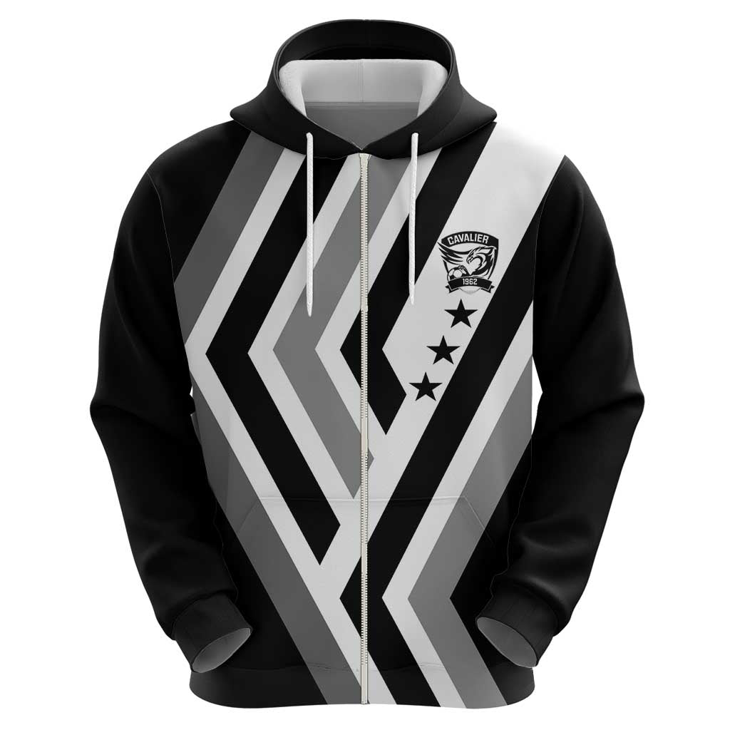 Cavalier Jamaica Football Custom Zip Hoodie Est 1962 Go Champions - Wonder Print Shop